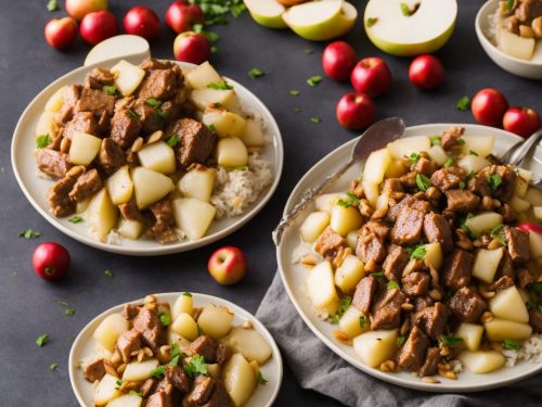 Mustardy Pork & Apples