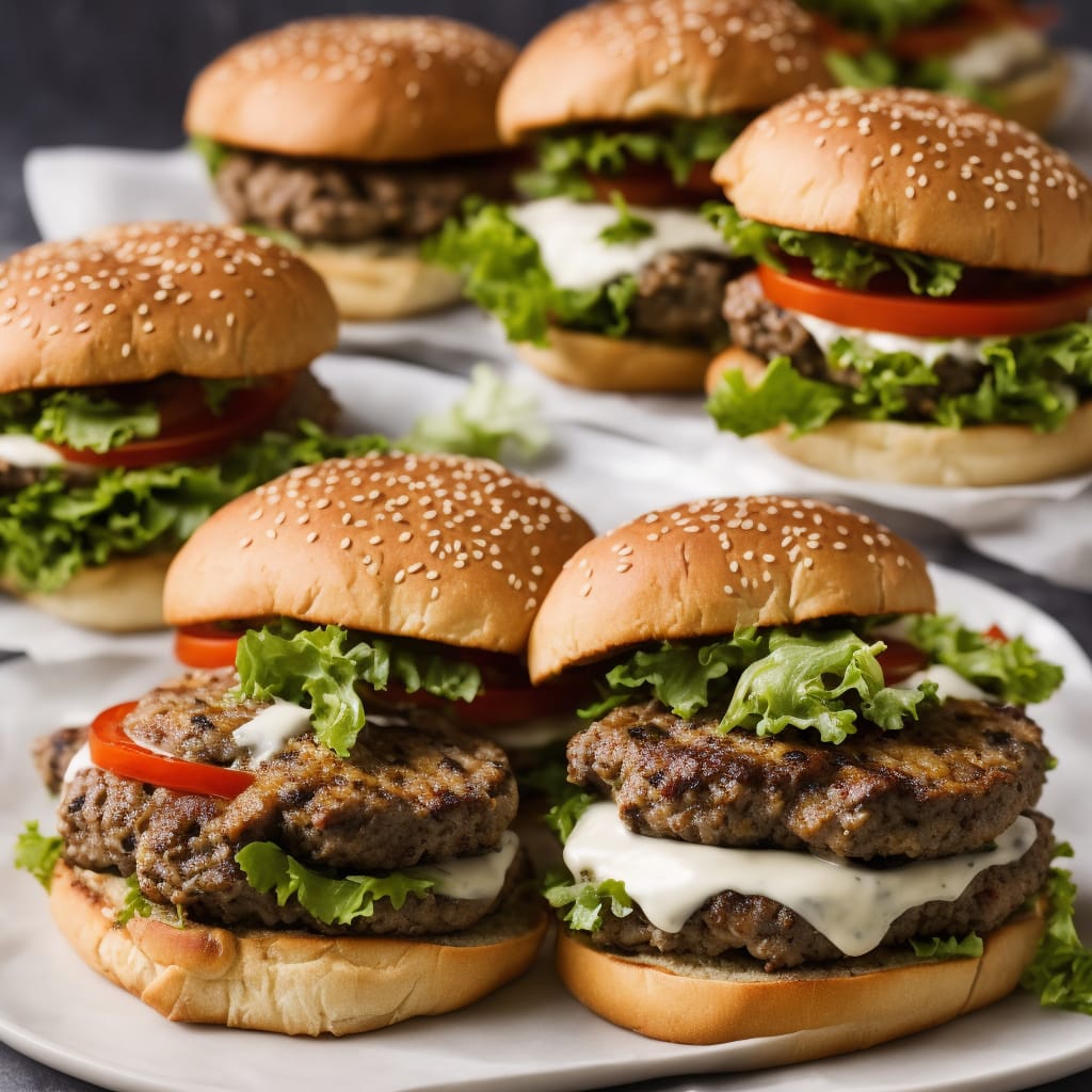 My Husband's Favorite Baked Burgers