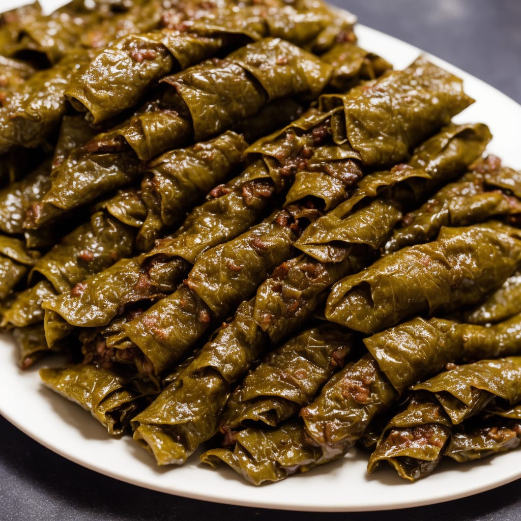 My Own Famous Stuffed Grape Leaves Recipe