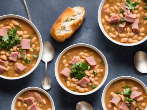 Navy Bean Soup with Ham