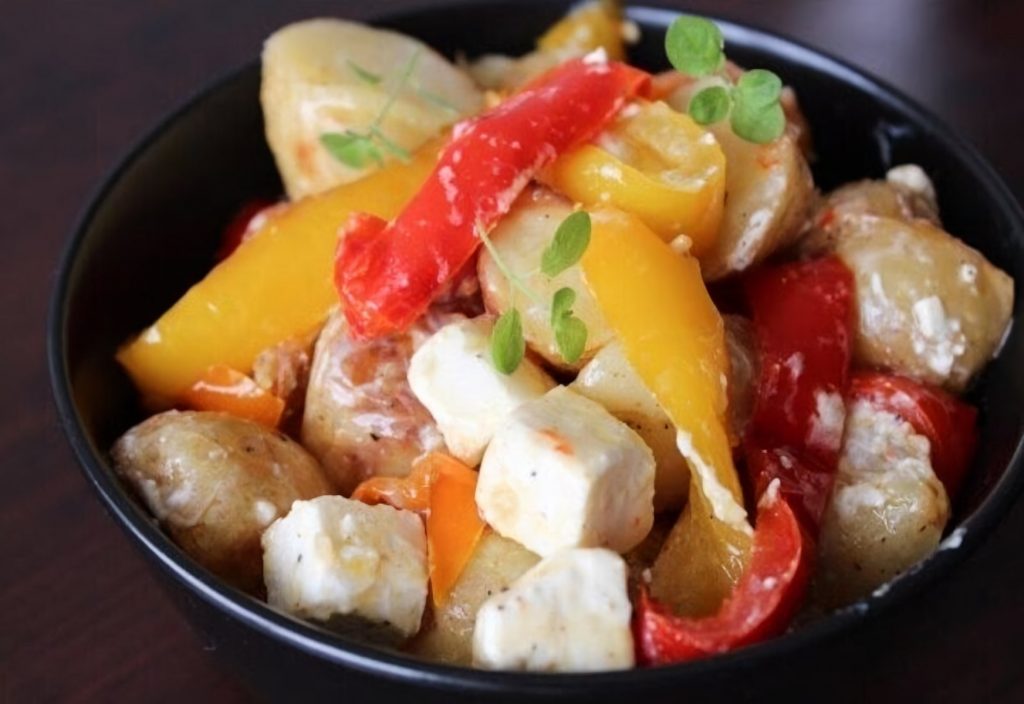 New Potato & Roasted Pepper Salad