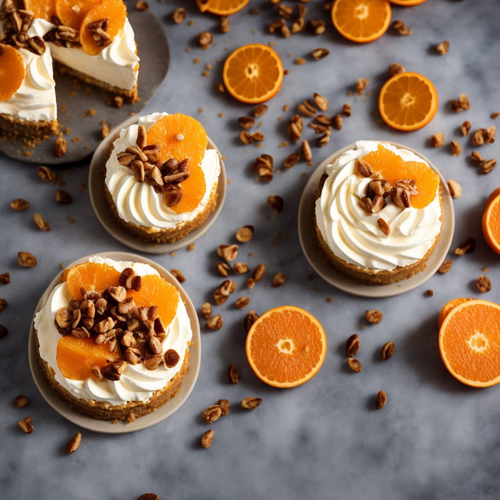 No-Bake Orange Cheesecake