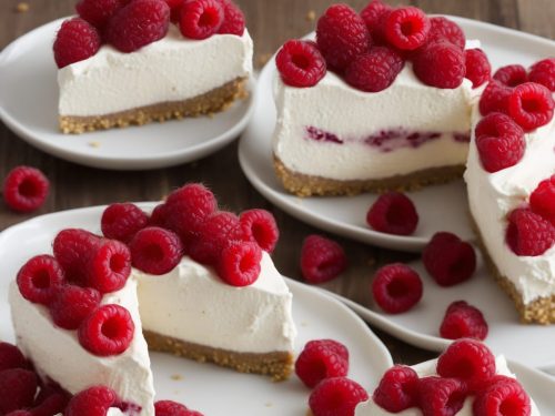 No-Bake Raspberry Cheesecake