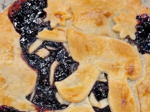 Northwest Marionberry Pie