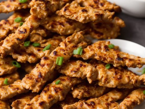 Nutty Chicken Satay Strips