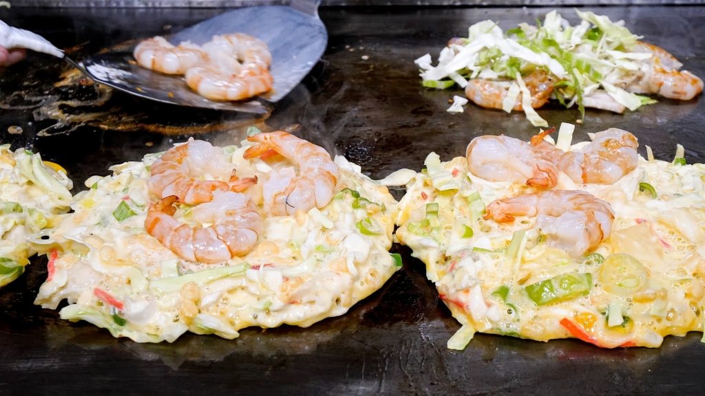 Okonomiyaki (Japanese Pancake)