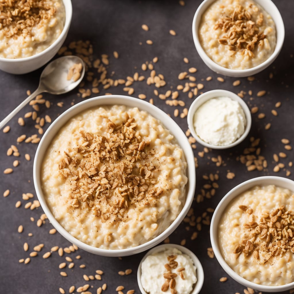 Old-Fashioned Creamy Rice Pudding