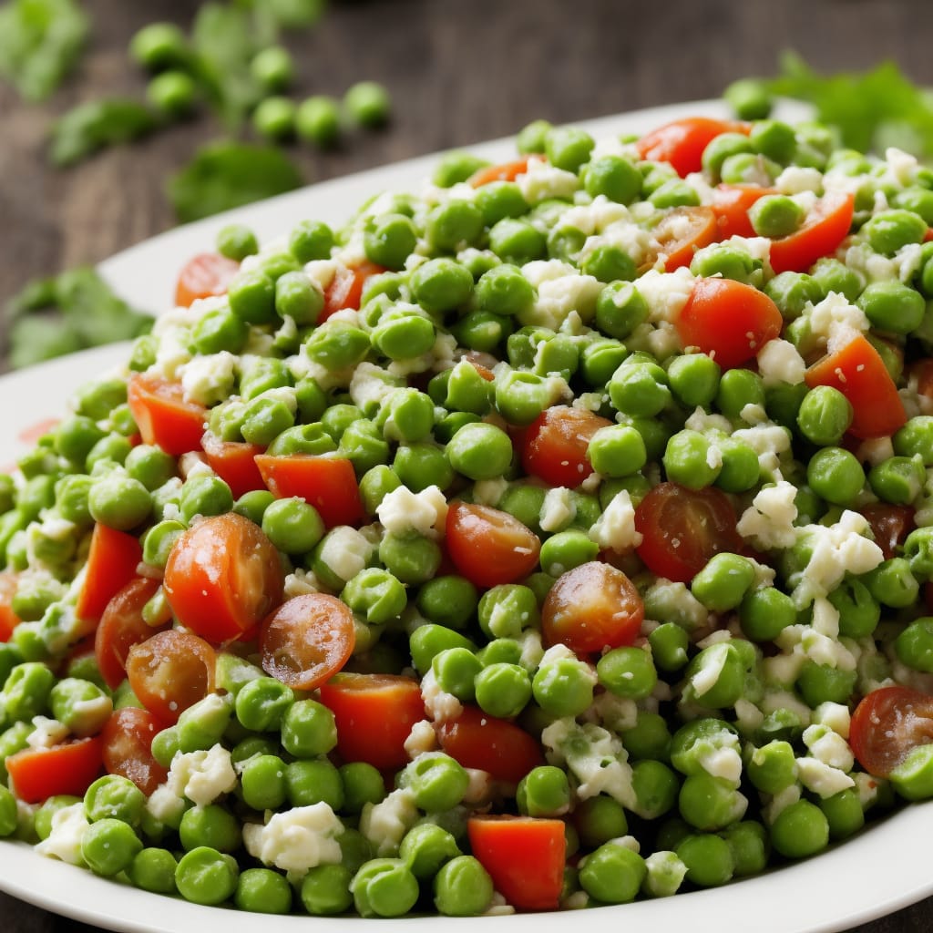 Old Fashioned Pea Salad