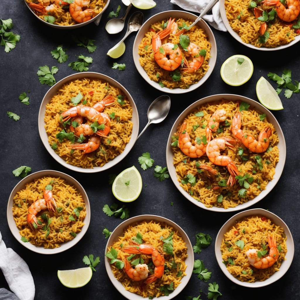 One-pan prawn pilau