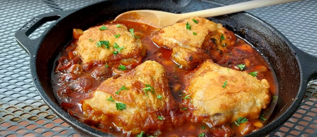 One-pot Chicken Chasseur Recipe