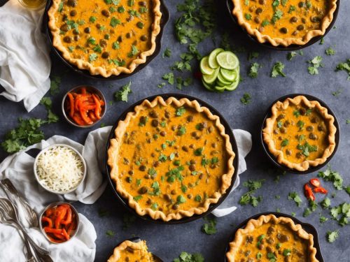 One-Pot Paneer Curry Pie