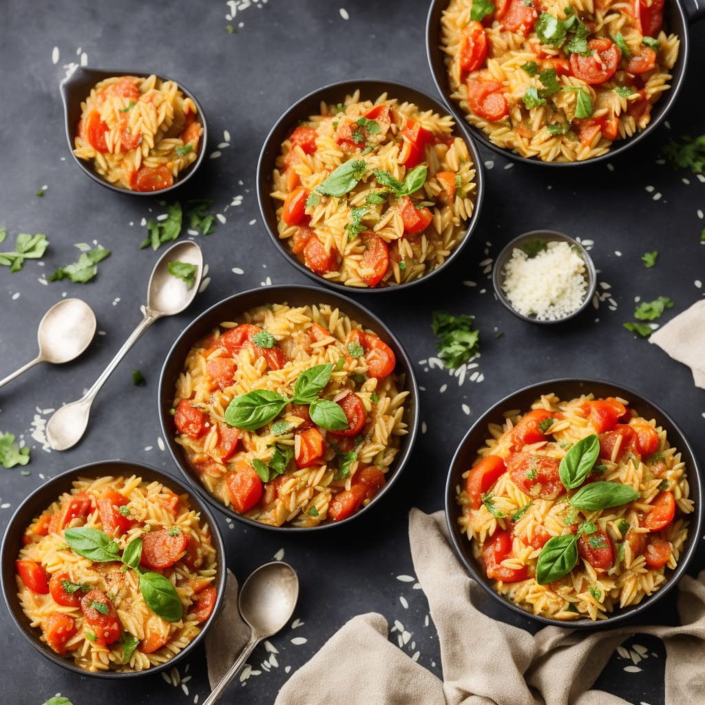 One-Pot Tomato Orzo