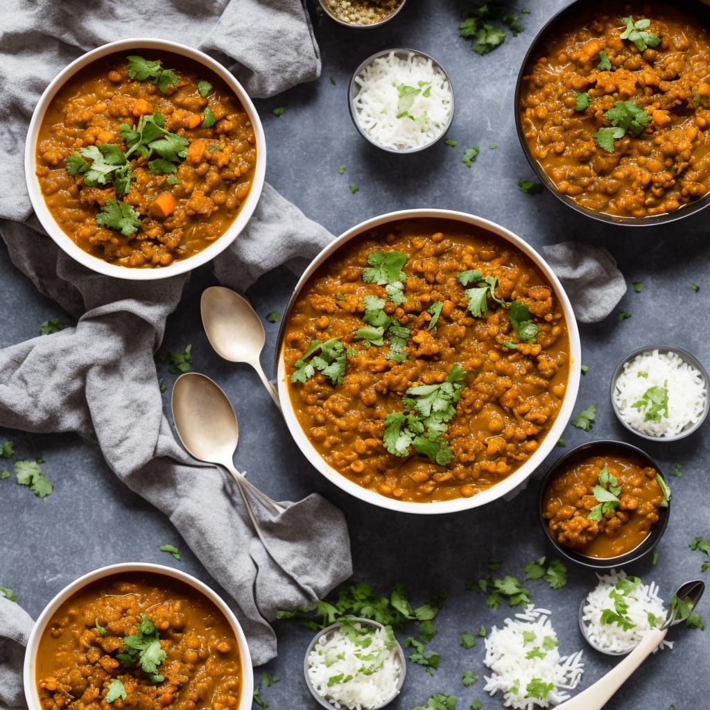 One-Pot Vegan Potato Lentil Curry Recipe