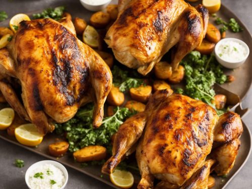 One-tray roast chicken dinner