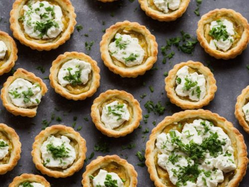 Onion & Goat's Cheese Tarts