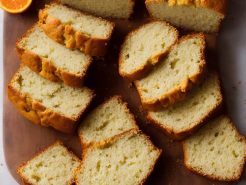 Orange & apricot loaf cake