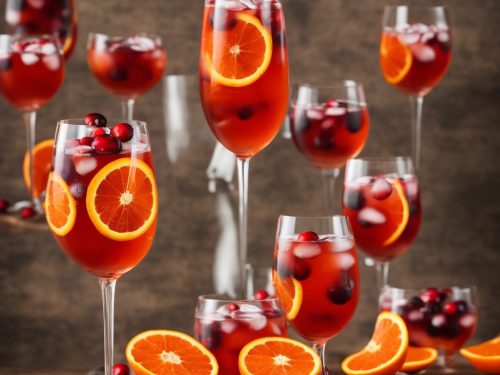 Orange & Cranberry Spritz