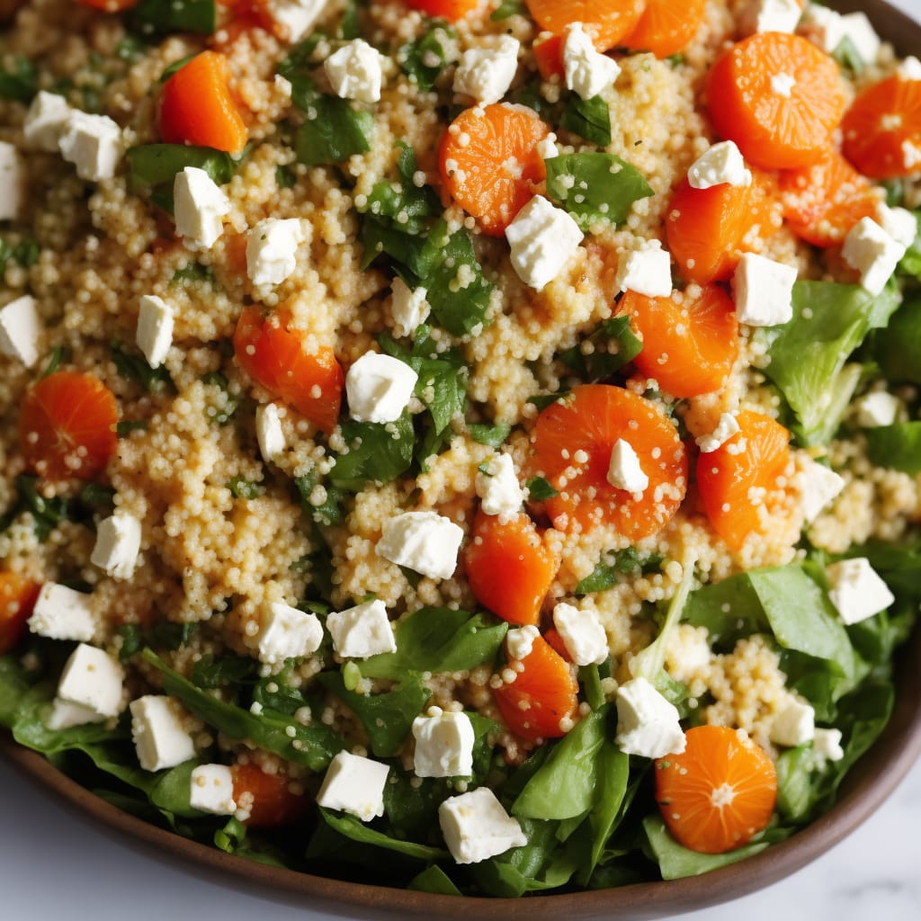 Orange & Feta Giant Couscous Salad