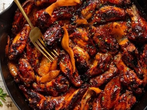 Orange & Spice Wings Recipe