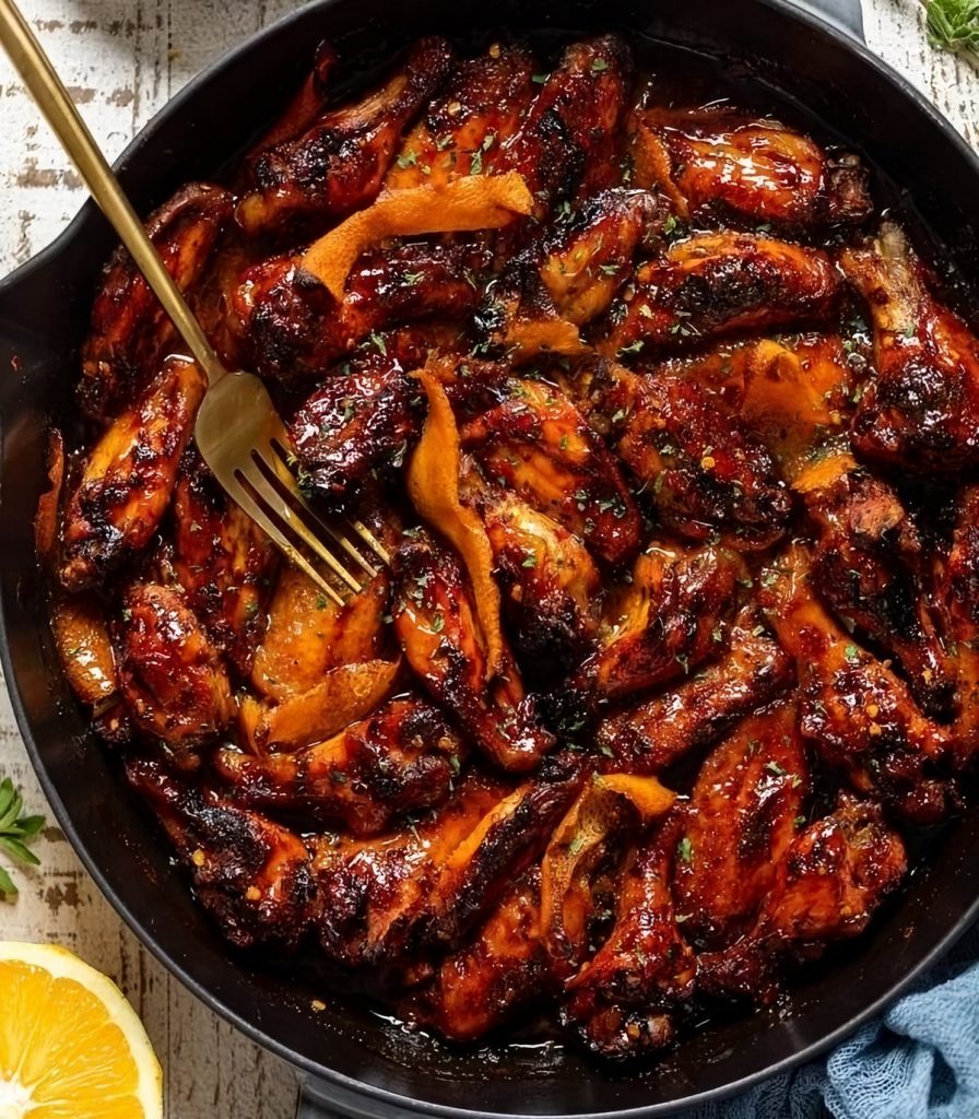 Orange & Spice Wings Recipe