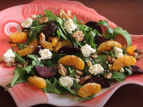 Orange, Walnut & Stilton Salad