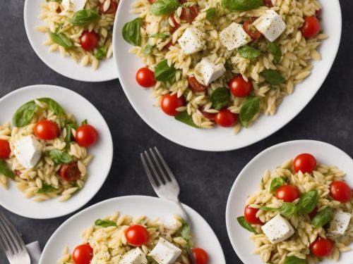 Orzo & Mozzarella Salad