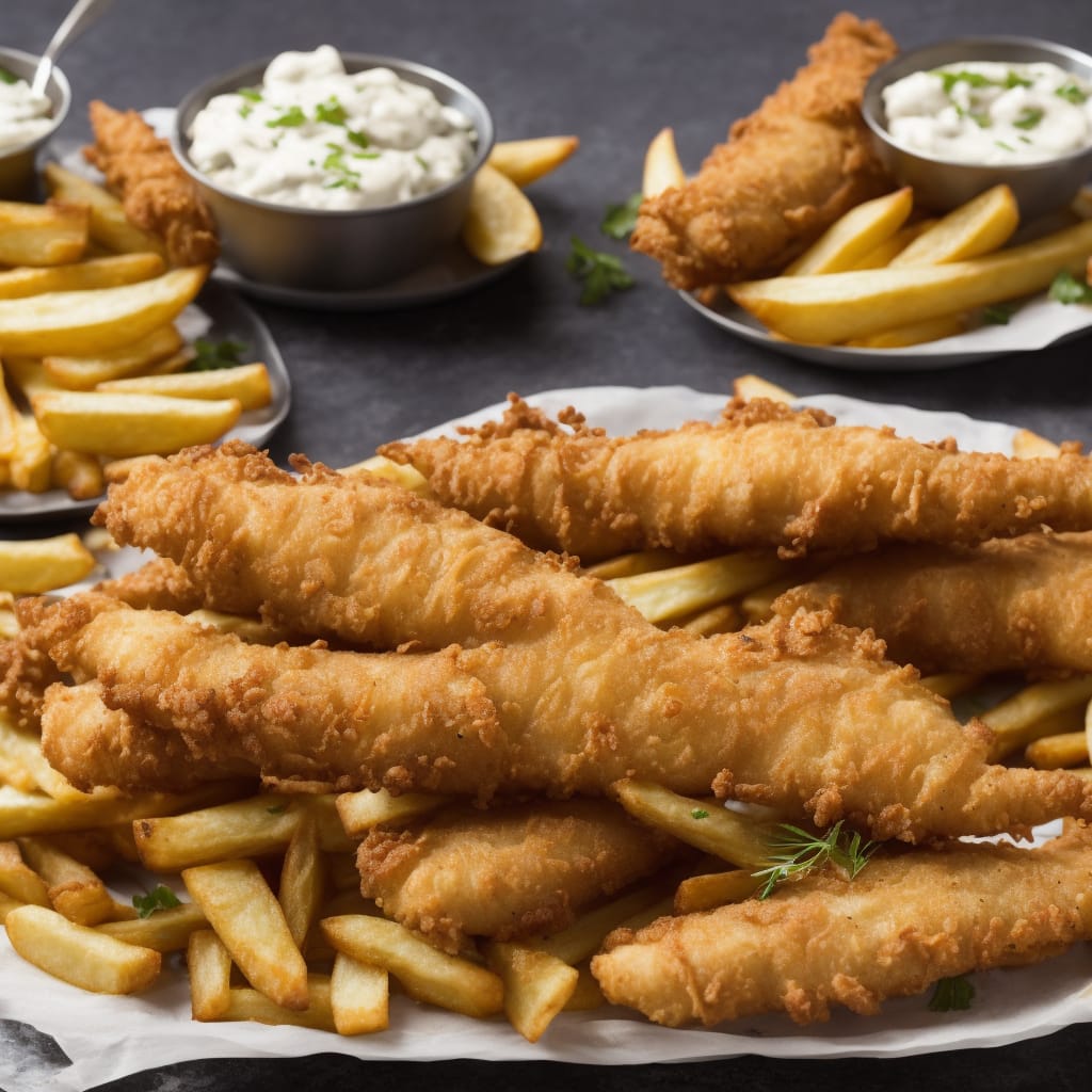 Oven-Baked Fish & Chips