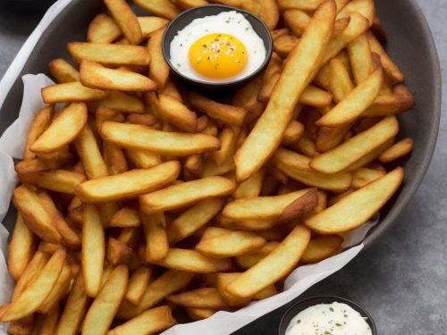 Oven Egg & Chips