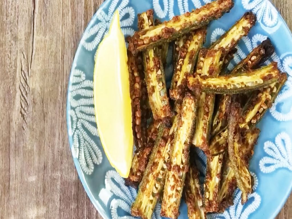 Oven Fried Okra Recipe