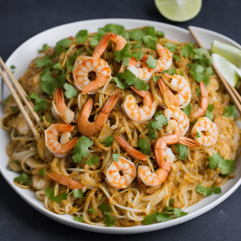 Pad Thai with Prawns