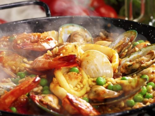 Paella in the Oven