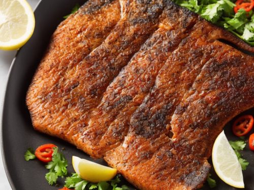 Pan-Fried Blackened Red Snapper Recipe