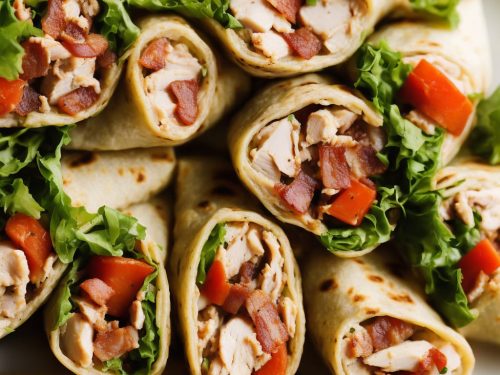 Pancetta Chicken Wraps