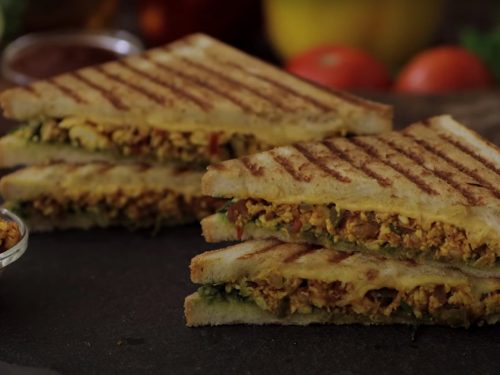 Paneer & Cheddar Sandwich