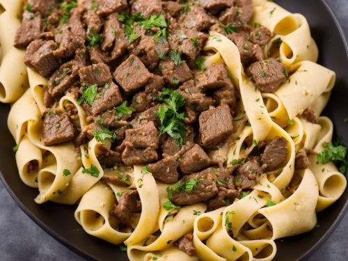 Pappardelle with Beef