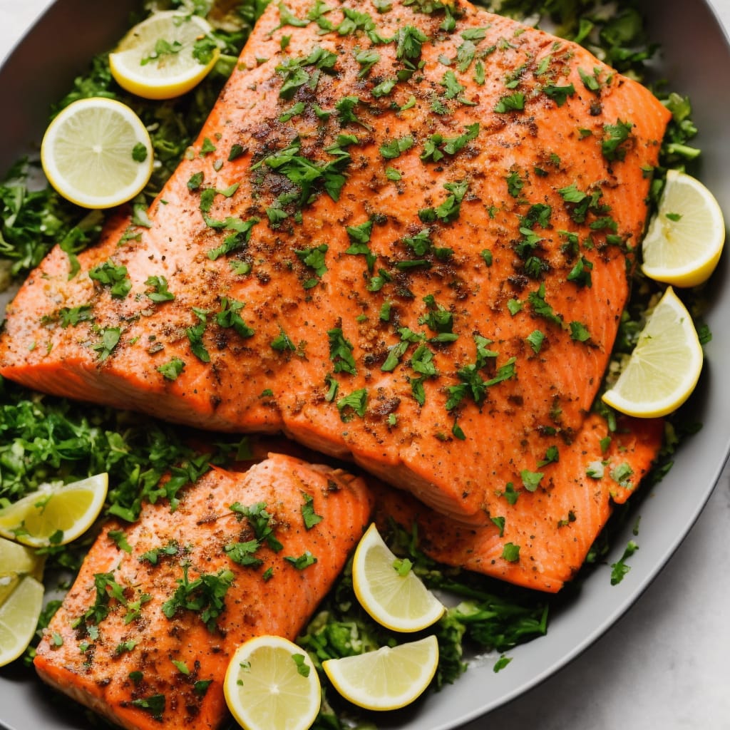 Parchment Baked Salmon Recipe