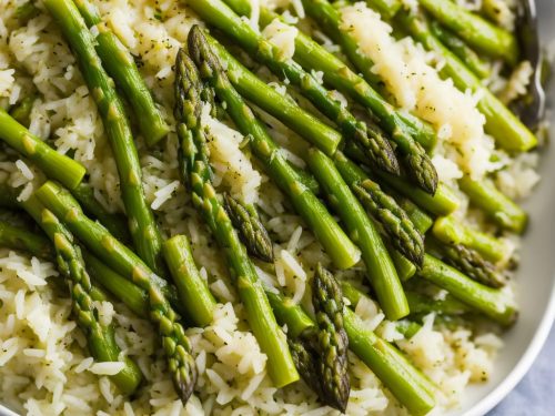 Parmesan Asparagus Rice