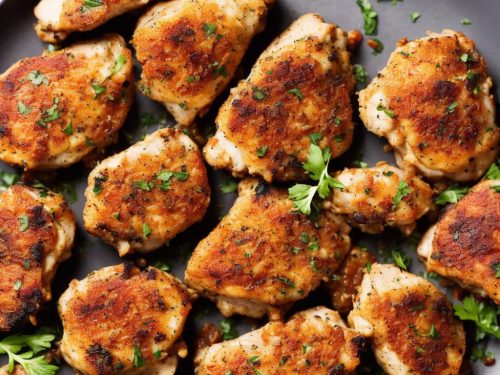 Parmesan-Crusted Chicken Thighs