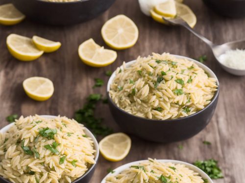 Parmesan Garlic Orzo Recipe