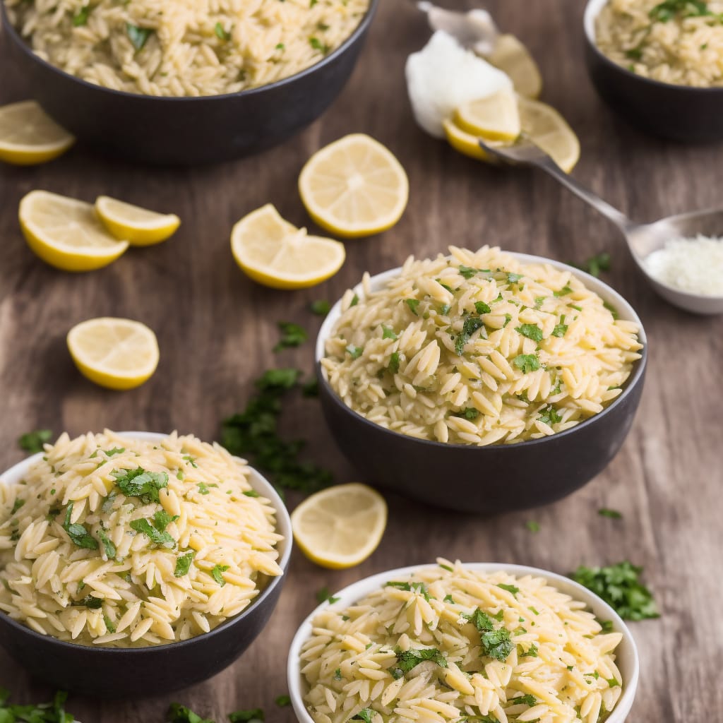 Parmesan Garlic Orzo Recipe