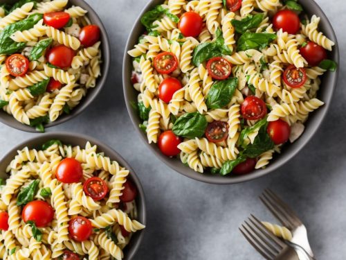 Pasta Salad with Homemade Dressing