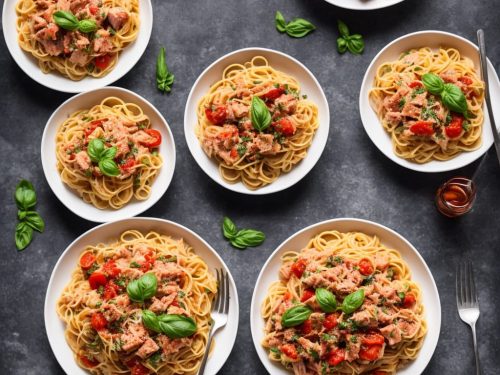 Pasta with Tuna & Tomato Sauce