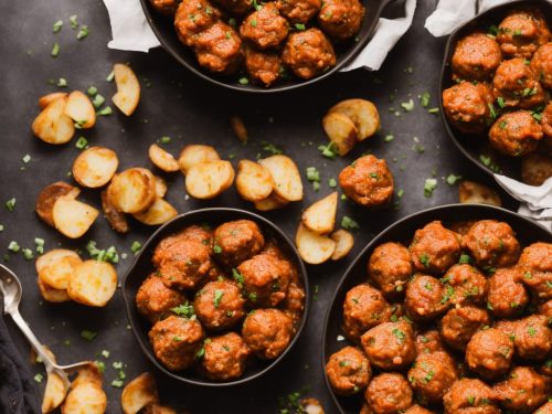 Patatas Bravas Meatballs