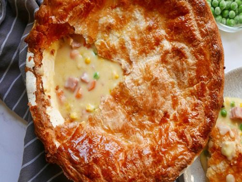 Pea & Ham Pot Pie