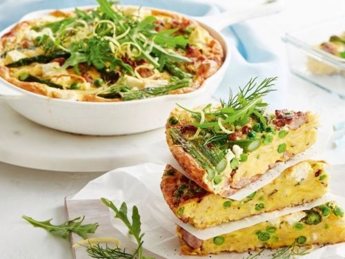 Pea & Pasta Frittata