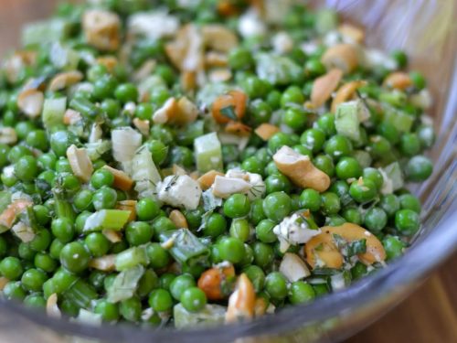 Pea & Soya Bean Salad with Fresh Dill