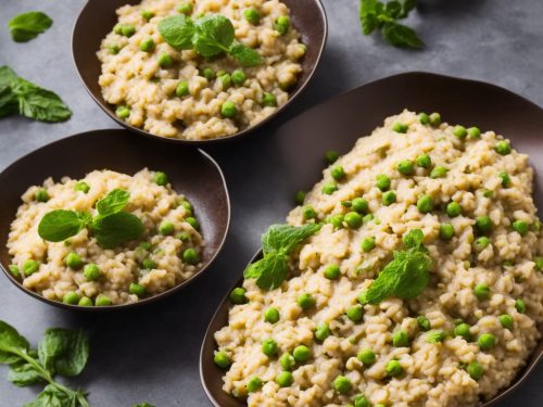 Pea & Vermouth Grain 'Risotto'