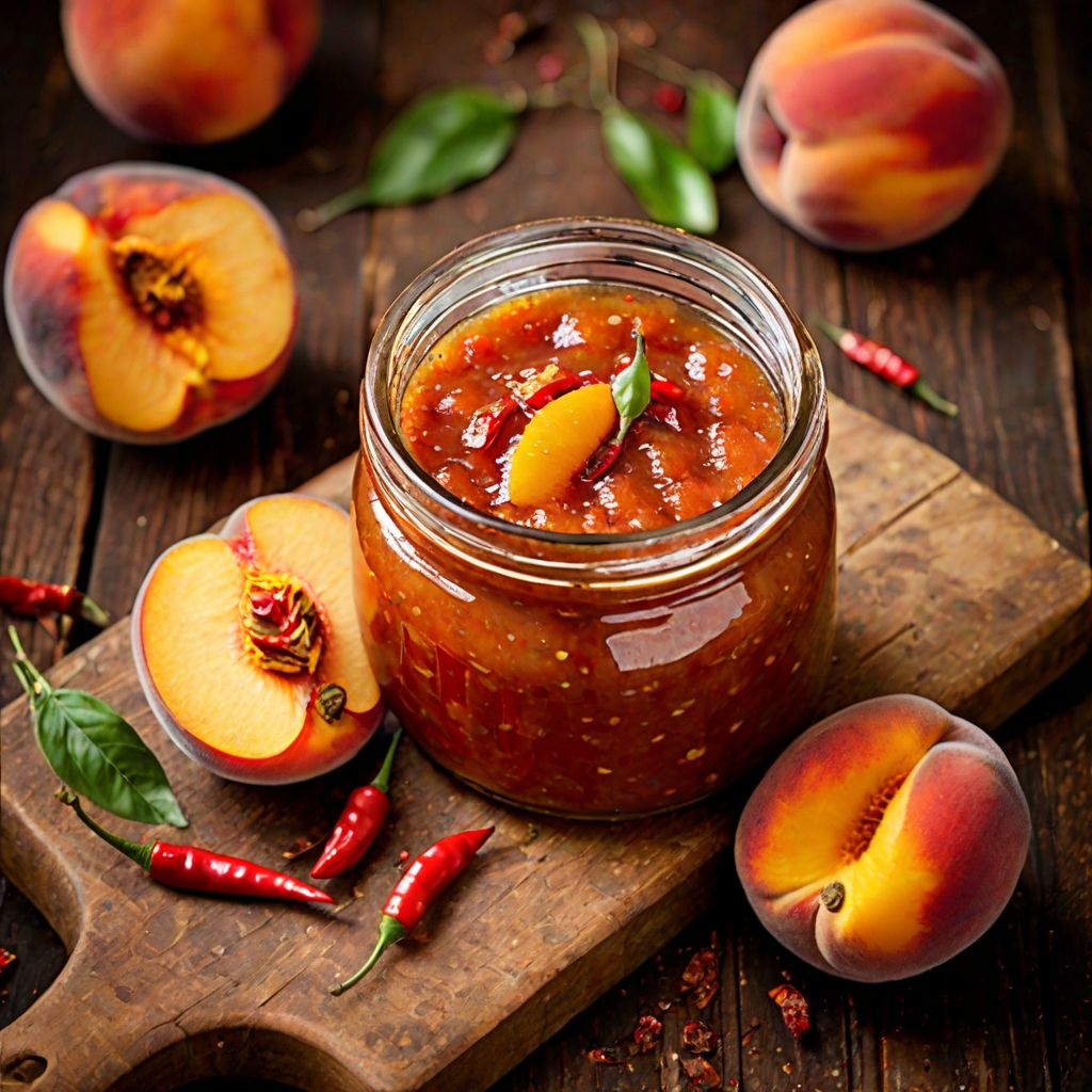 Peach & Chilli Chutney