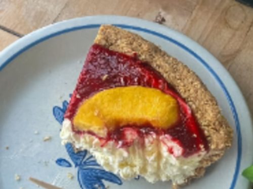 Peach Melba Pop Pies