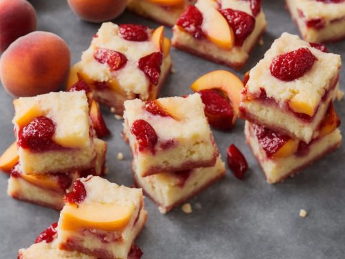 Peach Melba Squares